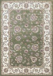 Dynamic Rugs ANCIENT GARDEN 57365-4464 Green and Ivory